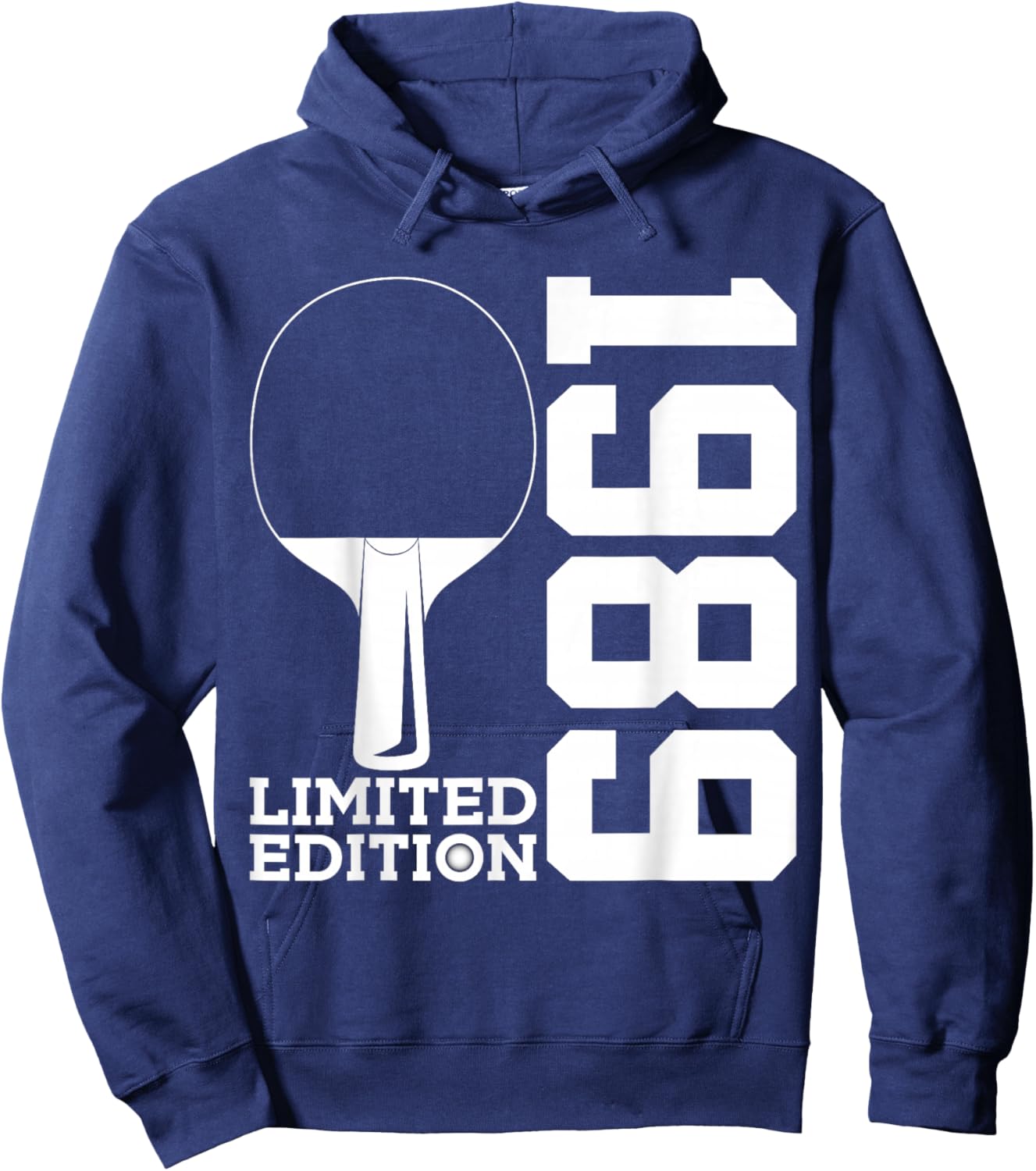 37. Geburtstag Tischtennis Limited Edition 1989 Hoodie - Hoodie | Navy