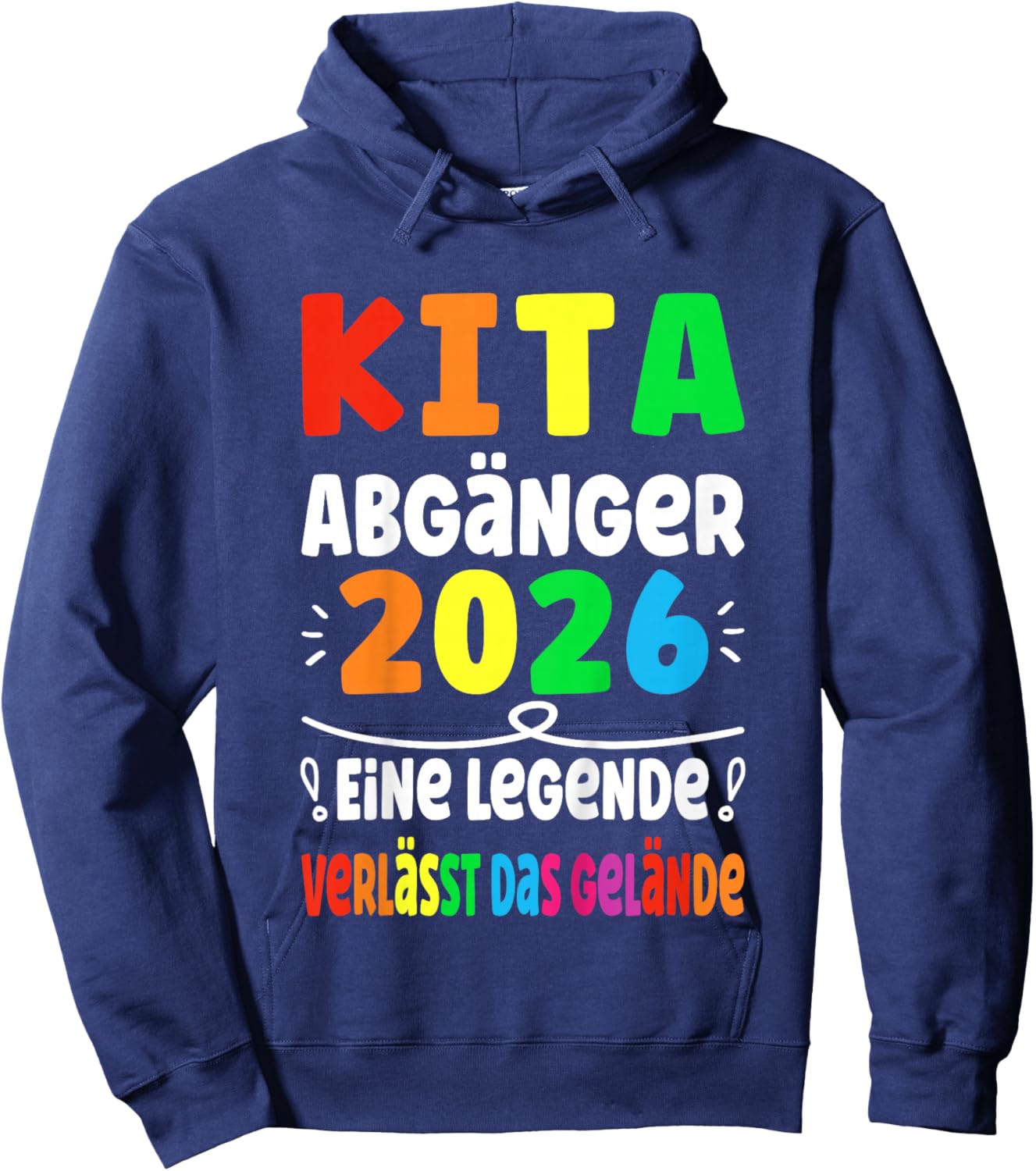 Kita Abgänger 2026 Legend Leaves the Terrain Hoodie - Hoodie | Navy