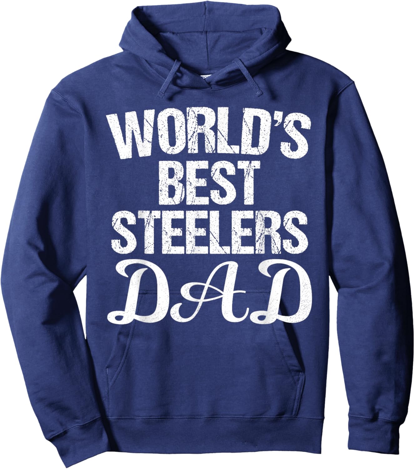 Steelers Fontana World's Best DAD HS Hoodie - Hoodie | Navy