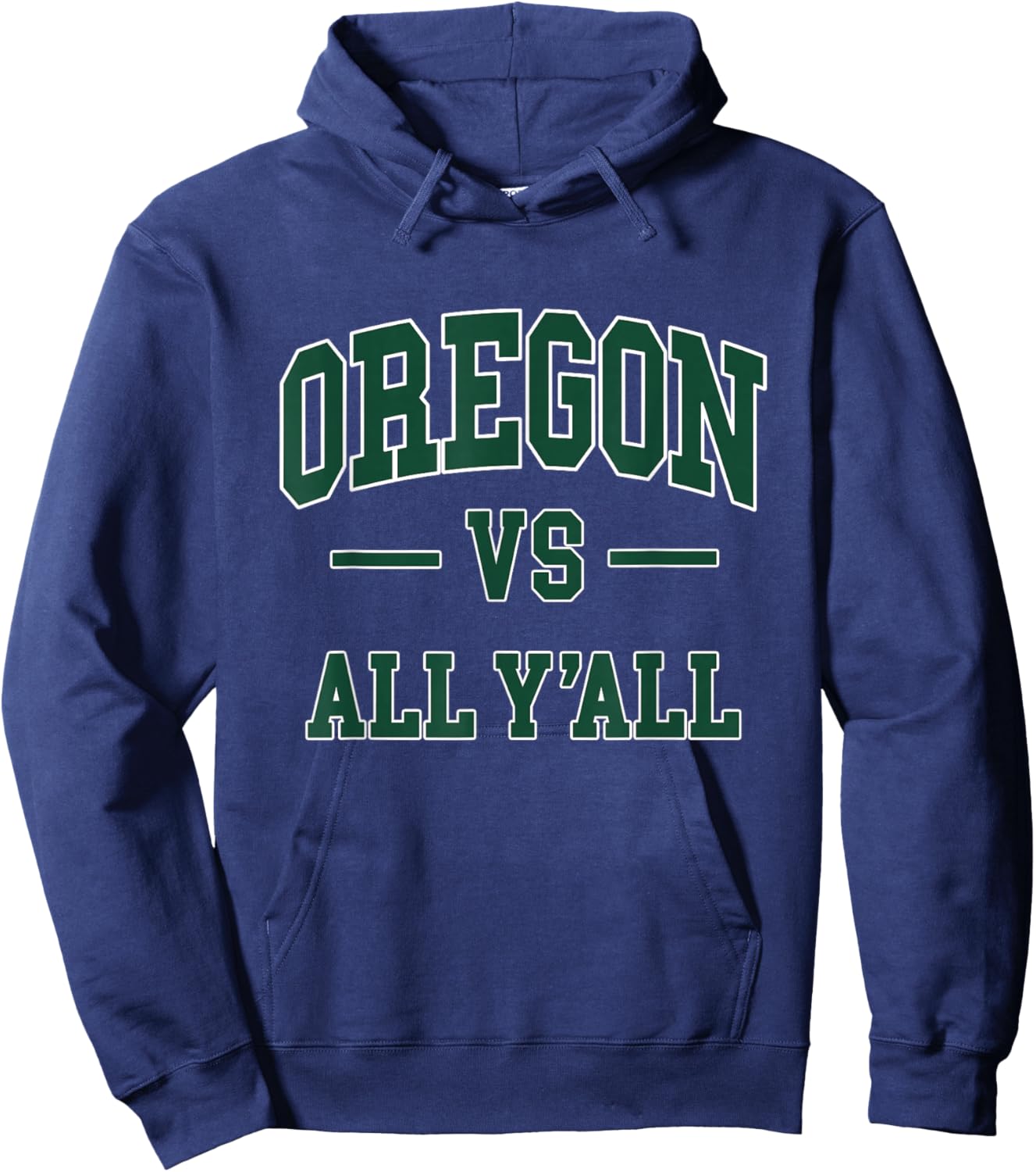 Oregon - Throwback Design - Classic Hoodie - Hoodie | Navy