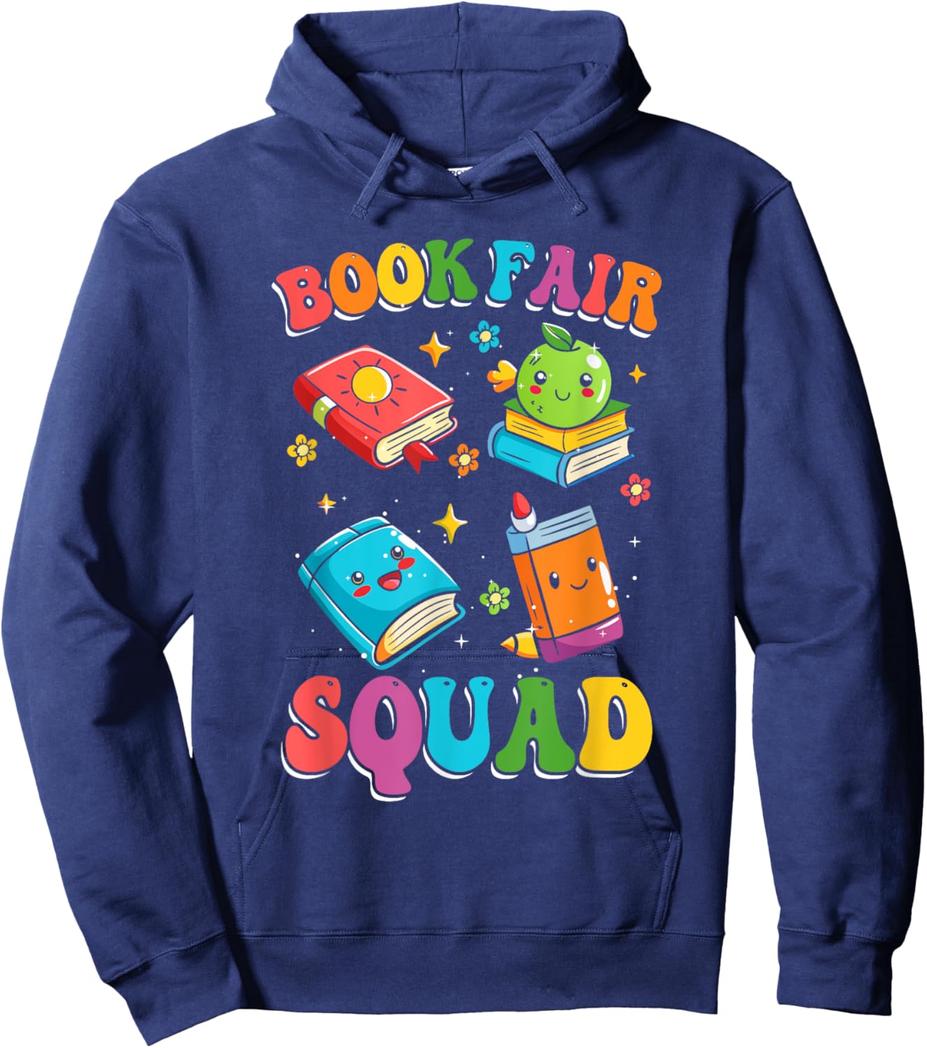 Book Fair Squad Hoodie - Hoodie | Navy
