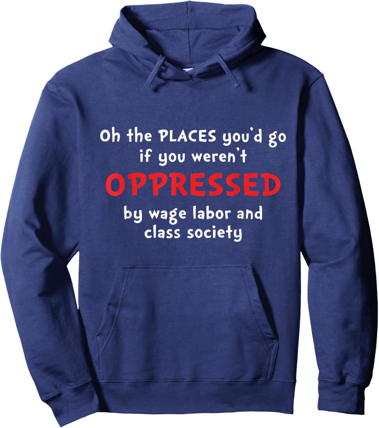 Wage Hoodie - Hoodie | Navy