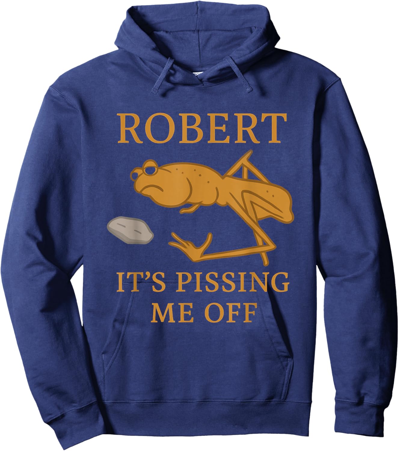 Marcus The Worm Robert It's Pissing me Off Hoodie - Hoodie | Navy