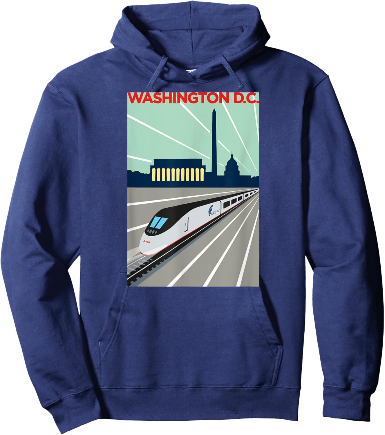 Acela (Washington, DC) Hoodie - Hoodie | Navy