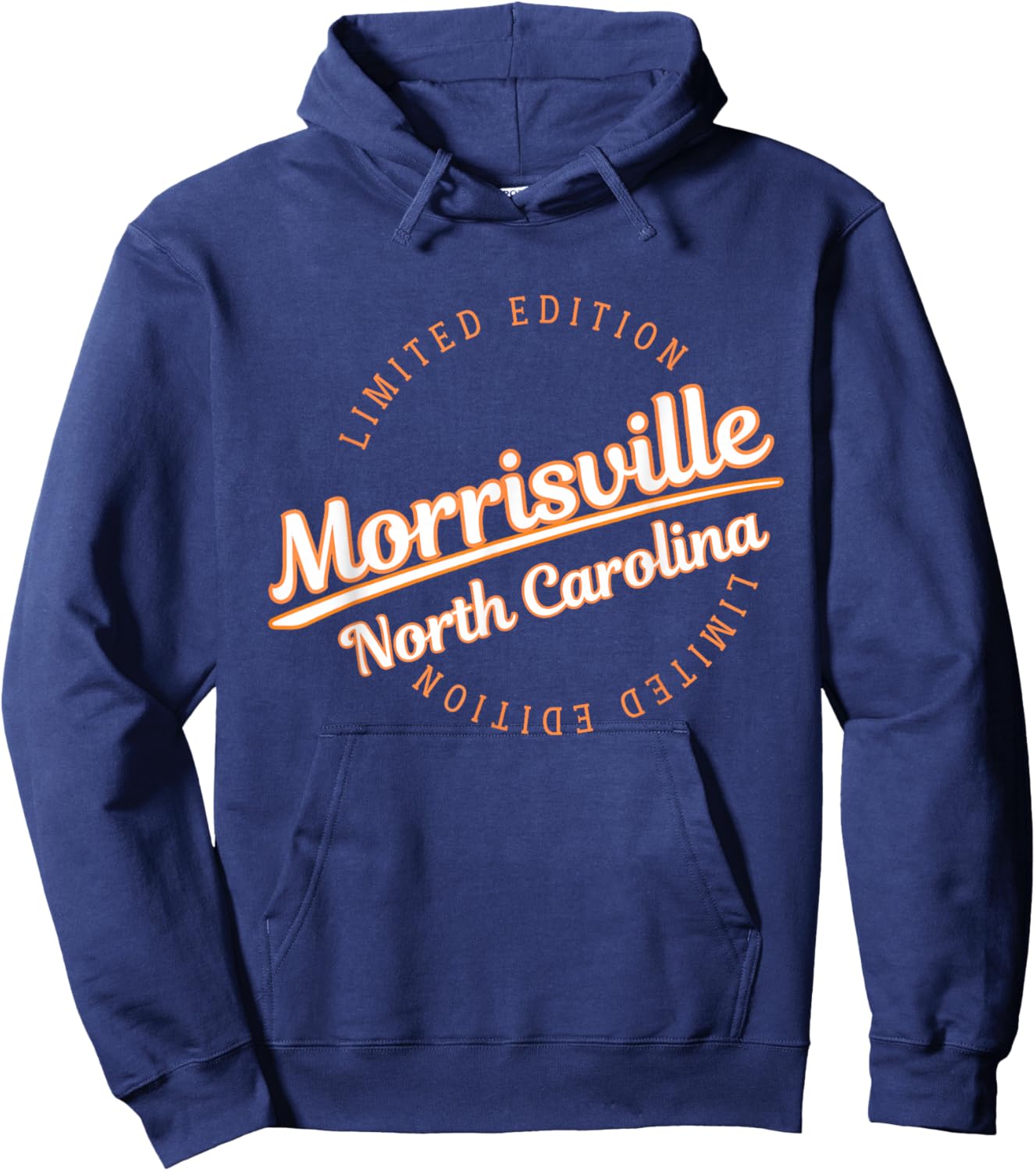 Retro Athletic Morrisville NC Apparel Hoodie - Hoodie | Navy
