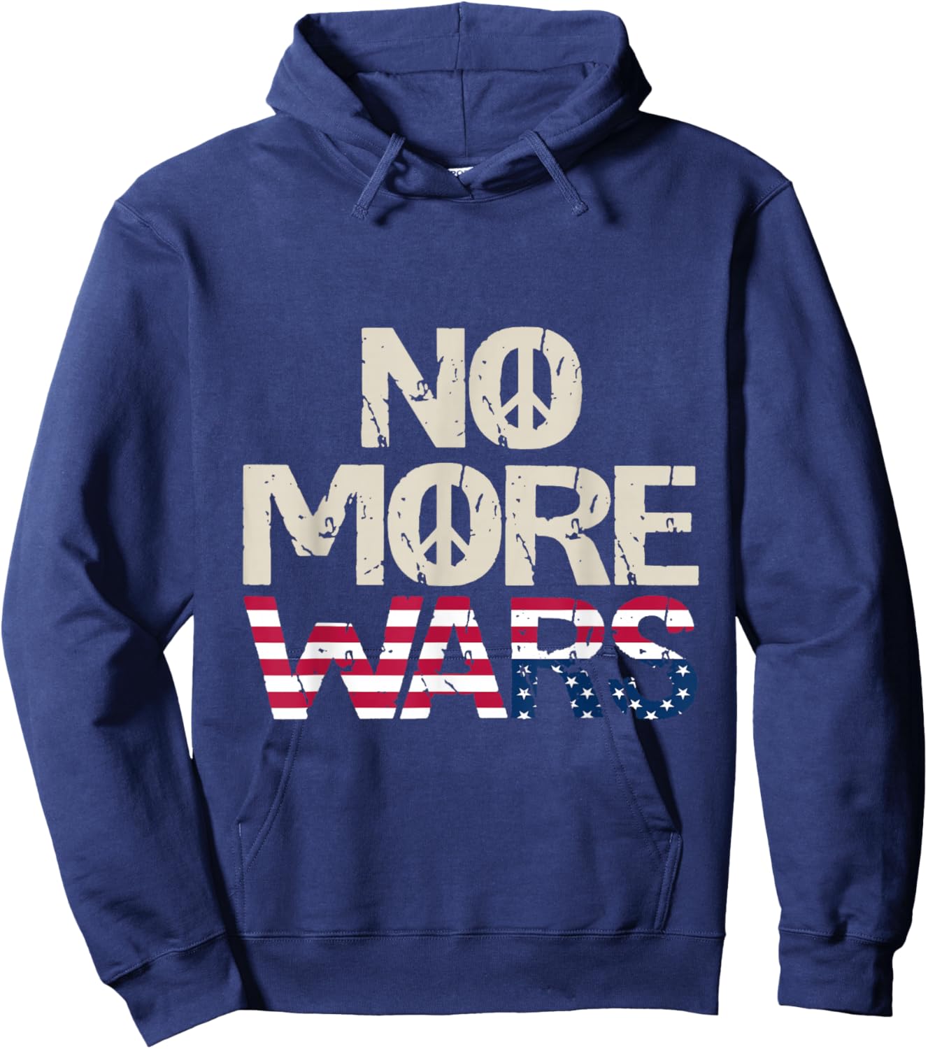 No More War Hoodie - Hoodie | Navy
