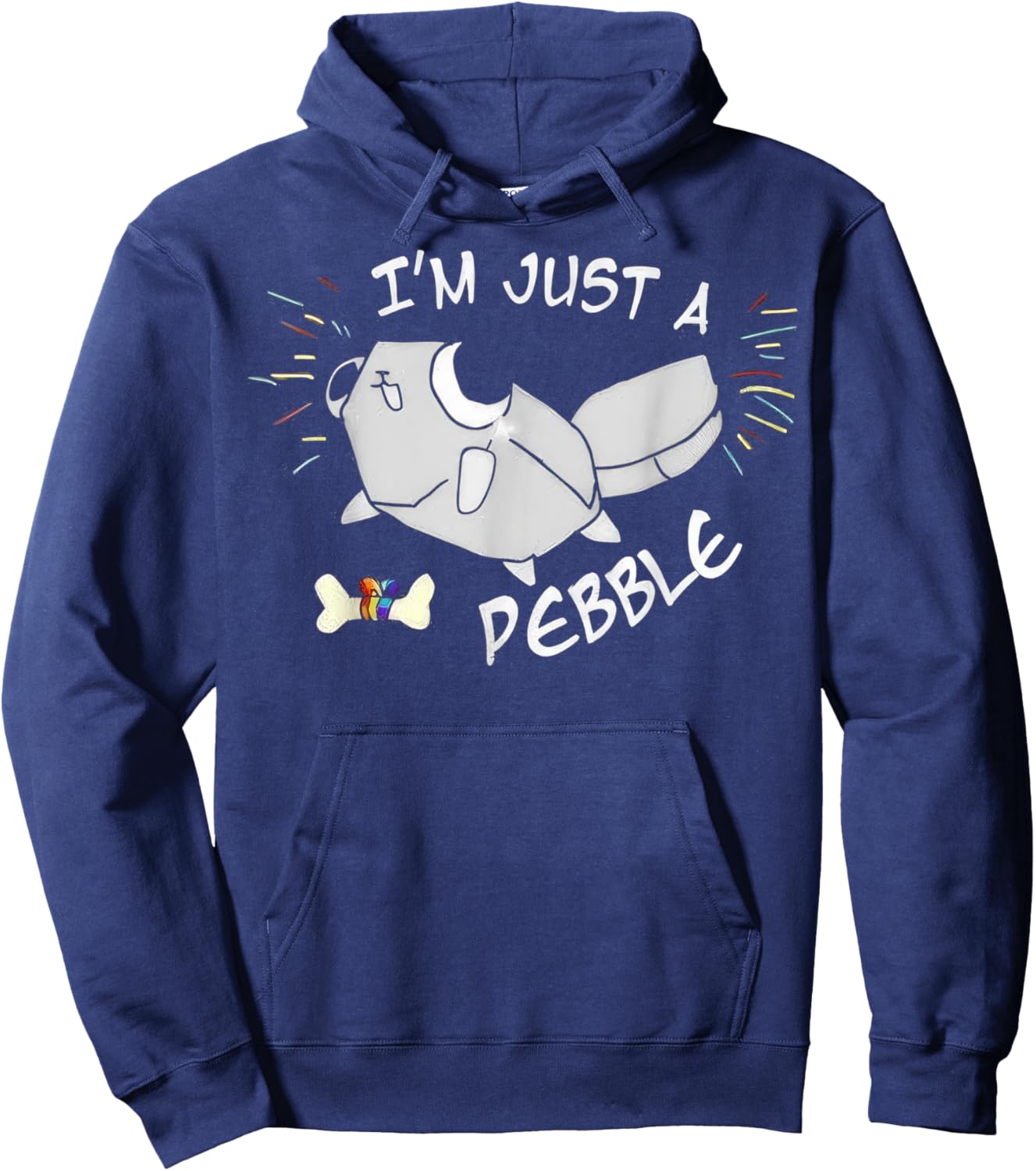 It's Just a Pebble Dandy's World Hoodie - Hoodie | Navy