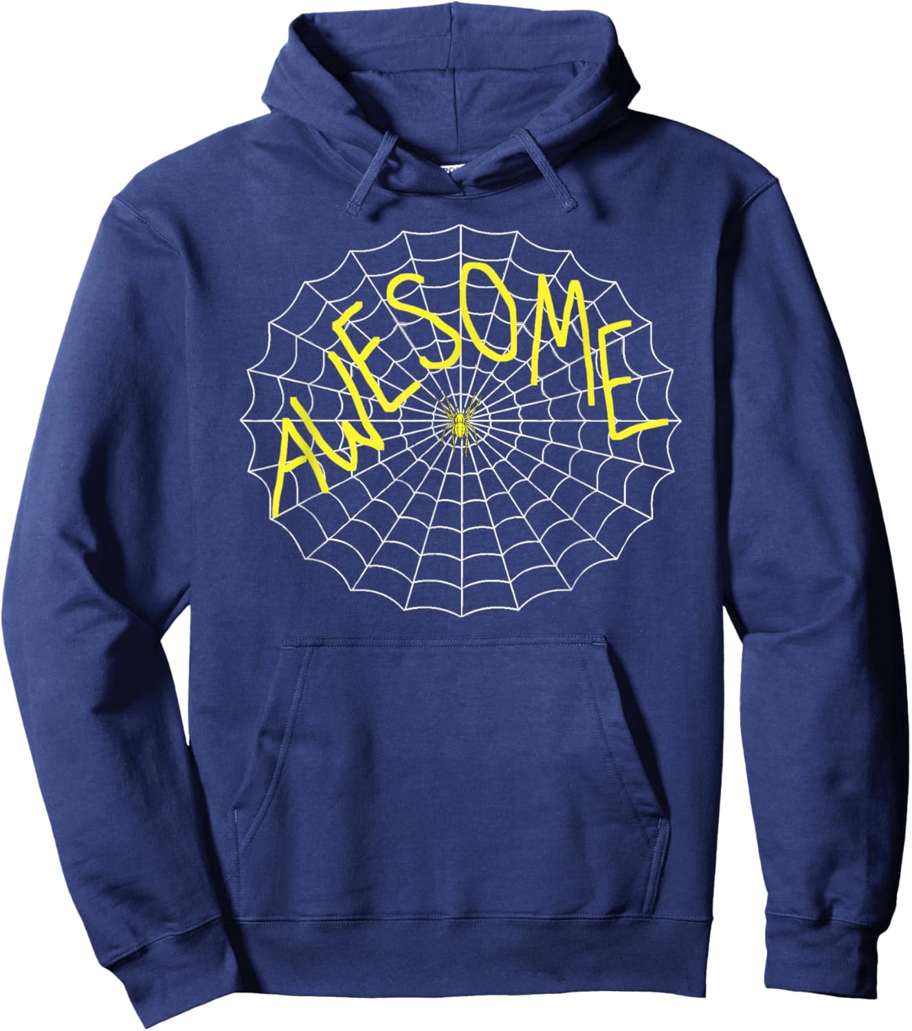 Charlotte's Awesome Spider Web Hoodie - Hoodie | Navy