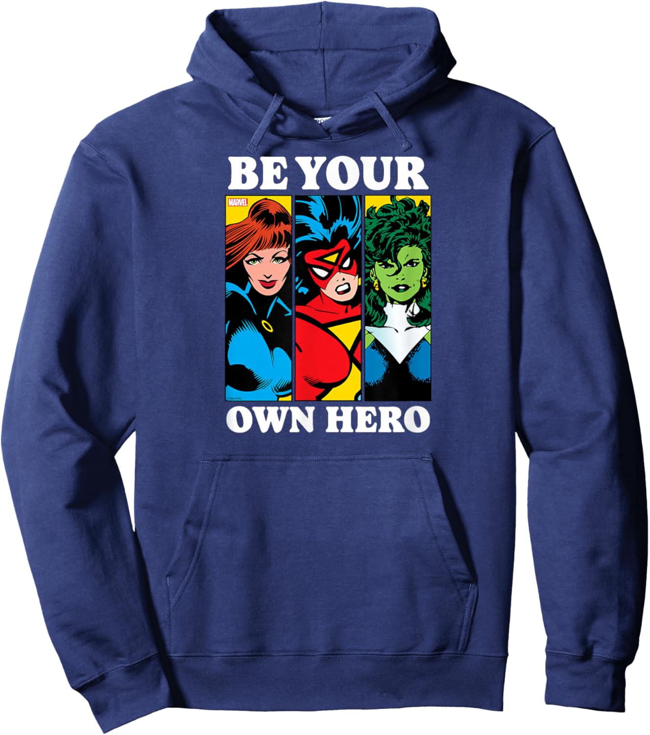Marvel - Be Your Own Hero Mother's Day Hoodie - Hoodie | Navy