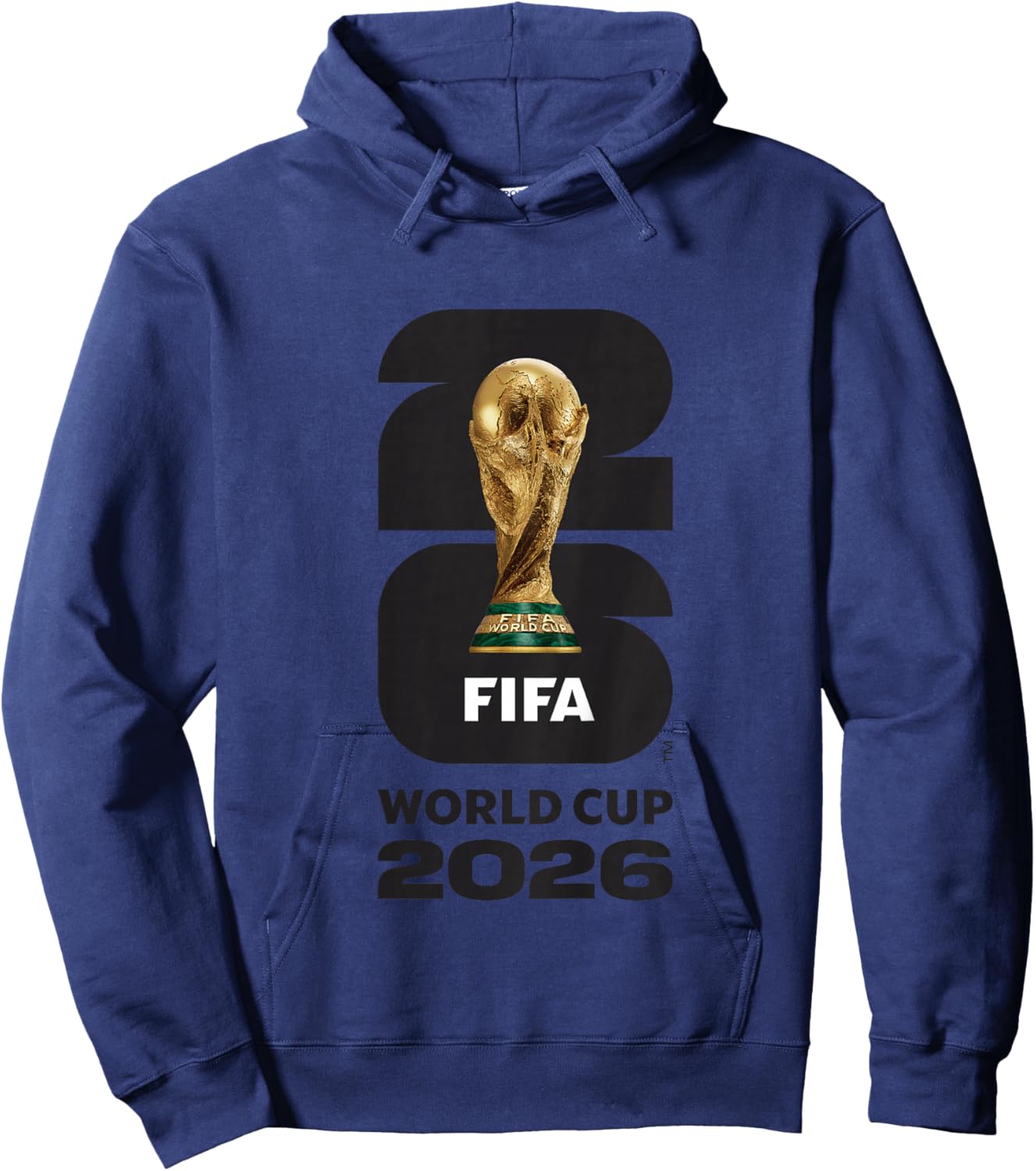 Kids FIFA World CUP26 FIFA Gold Trophy Hoodie - Hoodie | Navy