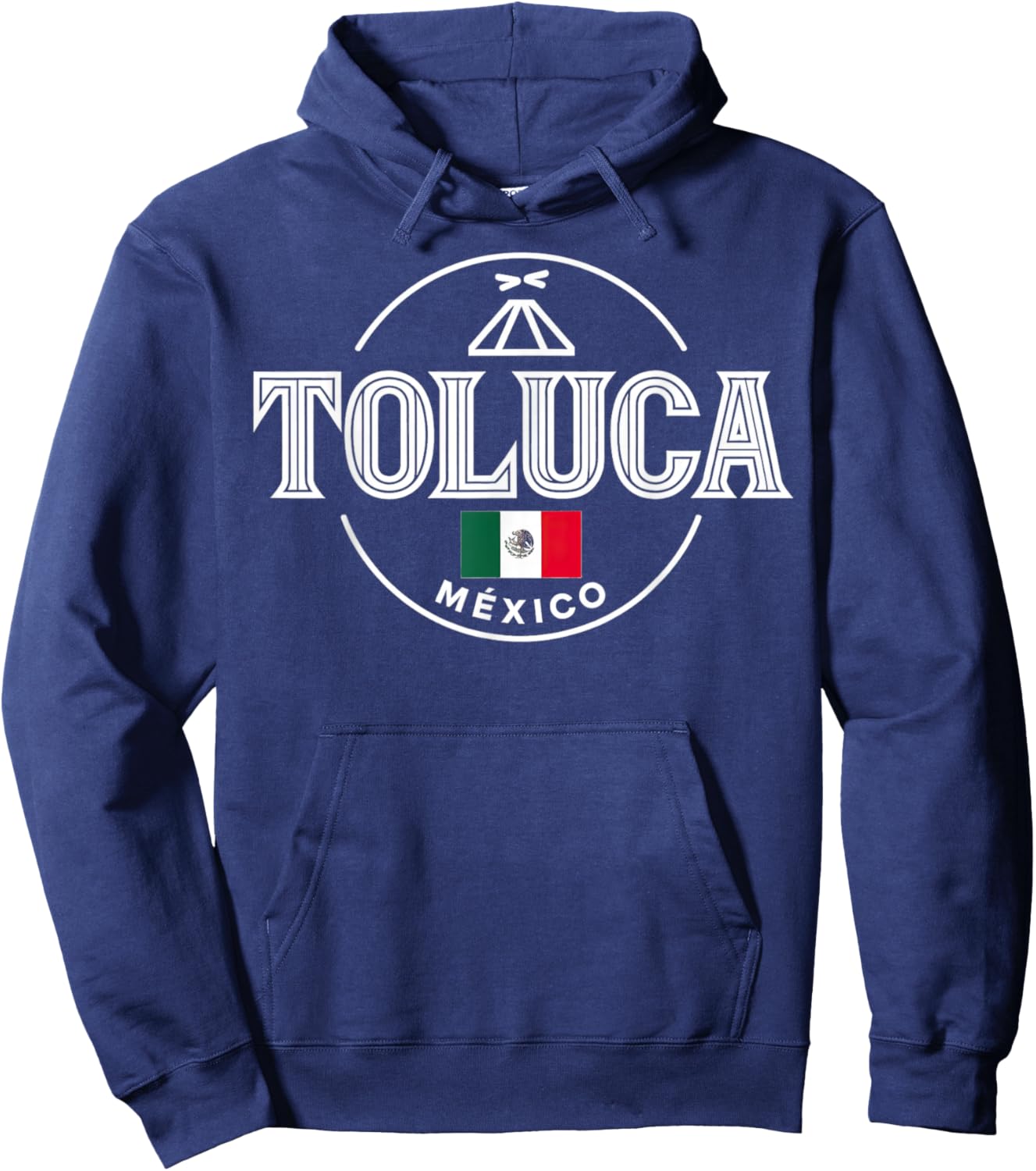 Toluca México Iconic City Mexico Vibes Hoodie - Hoodie | Navy