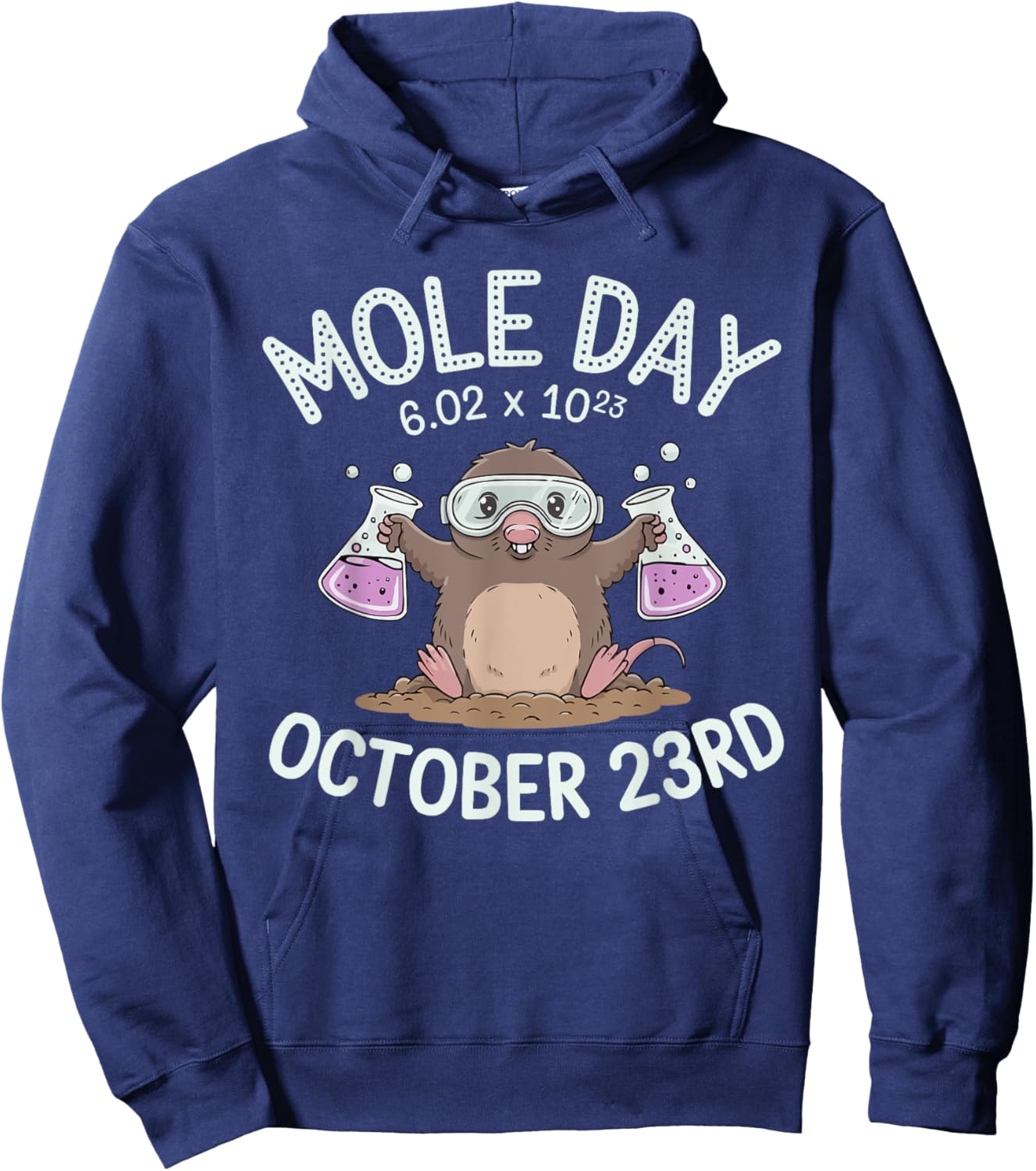 National Mole Day Animal Mammal Mole Whisperer Hoodie - Hoodie | Navy