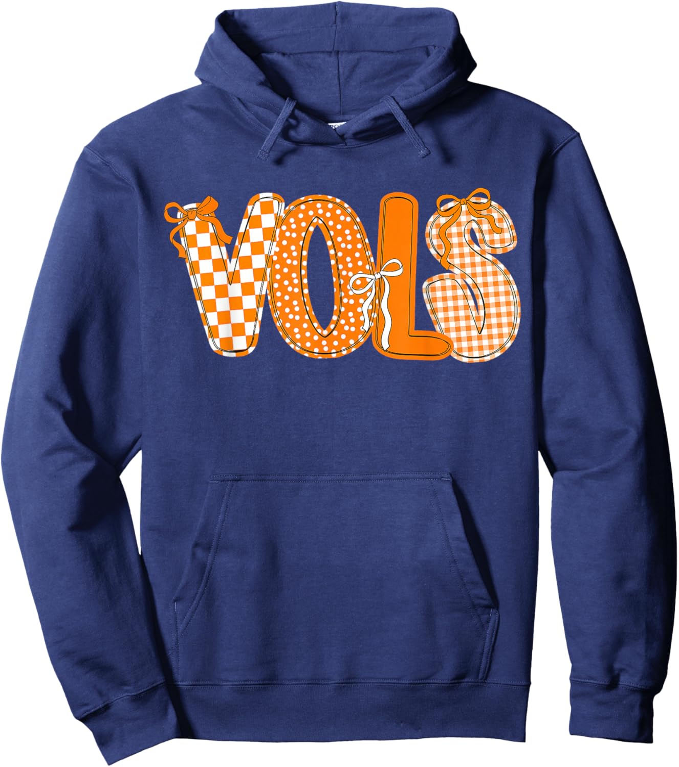 Vintage Classic 90's Vols Hoodie - Hoodie | Navy