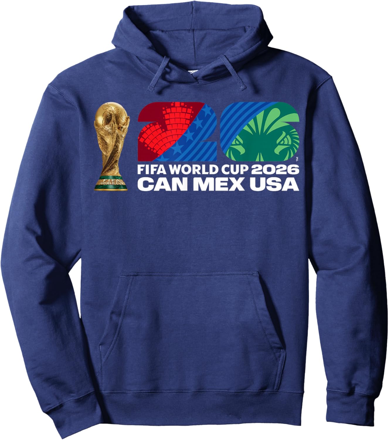 FIFA World CUP26 FIFA Host Country Trophy Color Hoodie - Hoodie | Navy