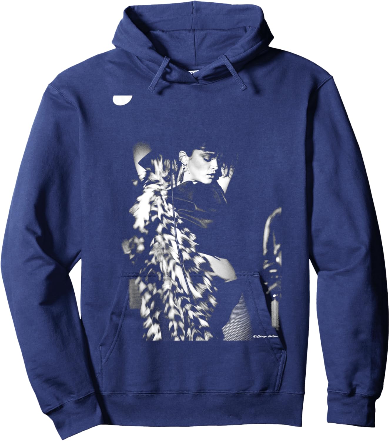 Madonna Early Live At NY Gig By George DuBose Hoodie - Hoodie | Navy