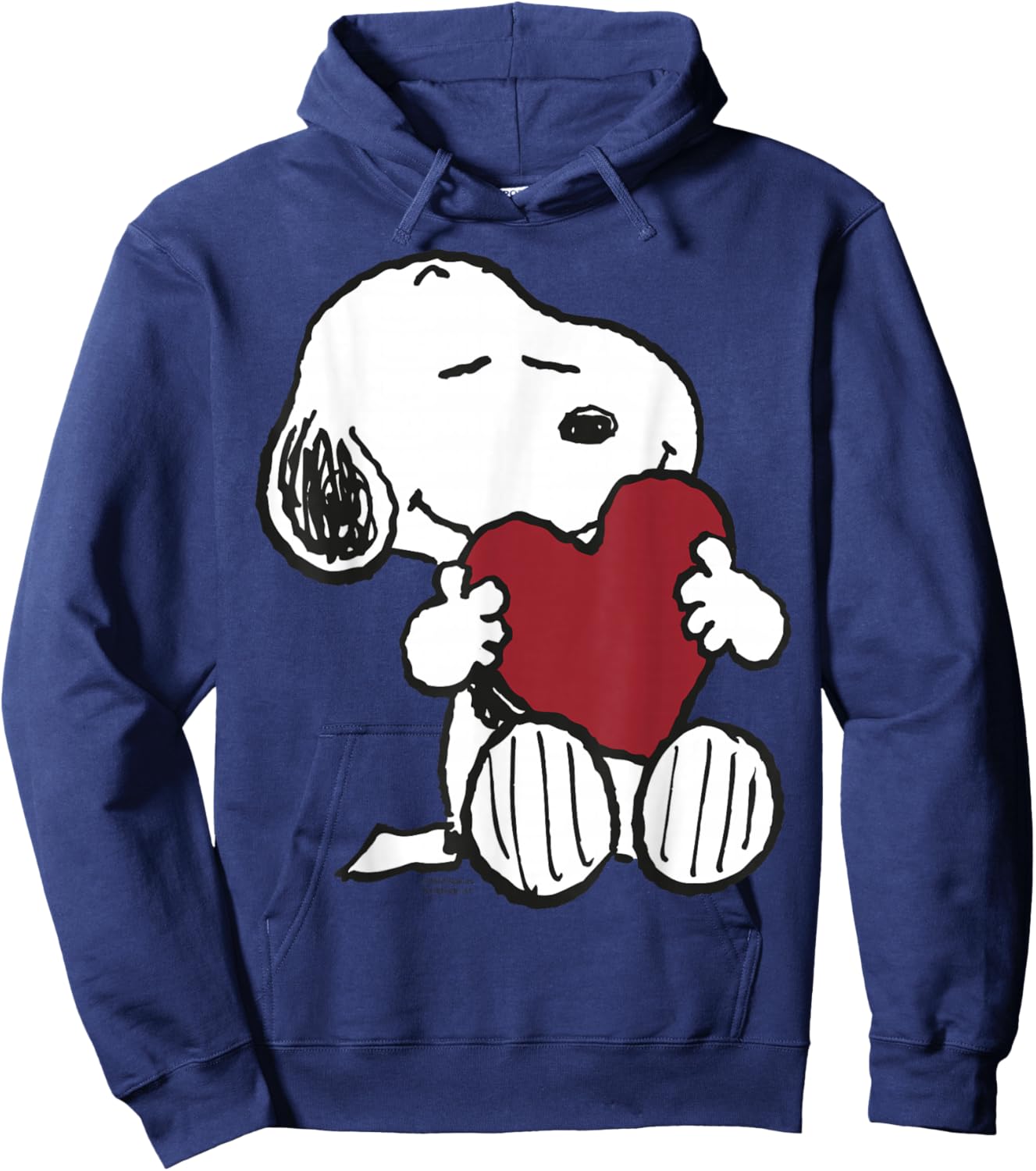 Peanuts - Snoopy I Love You Hoodie - Hoodie | Navy