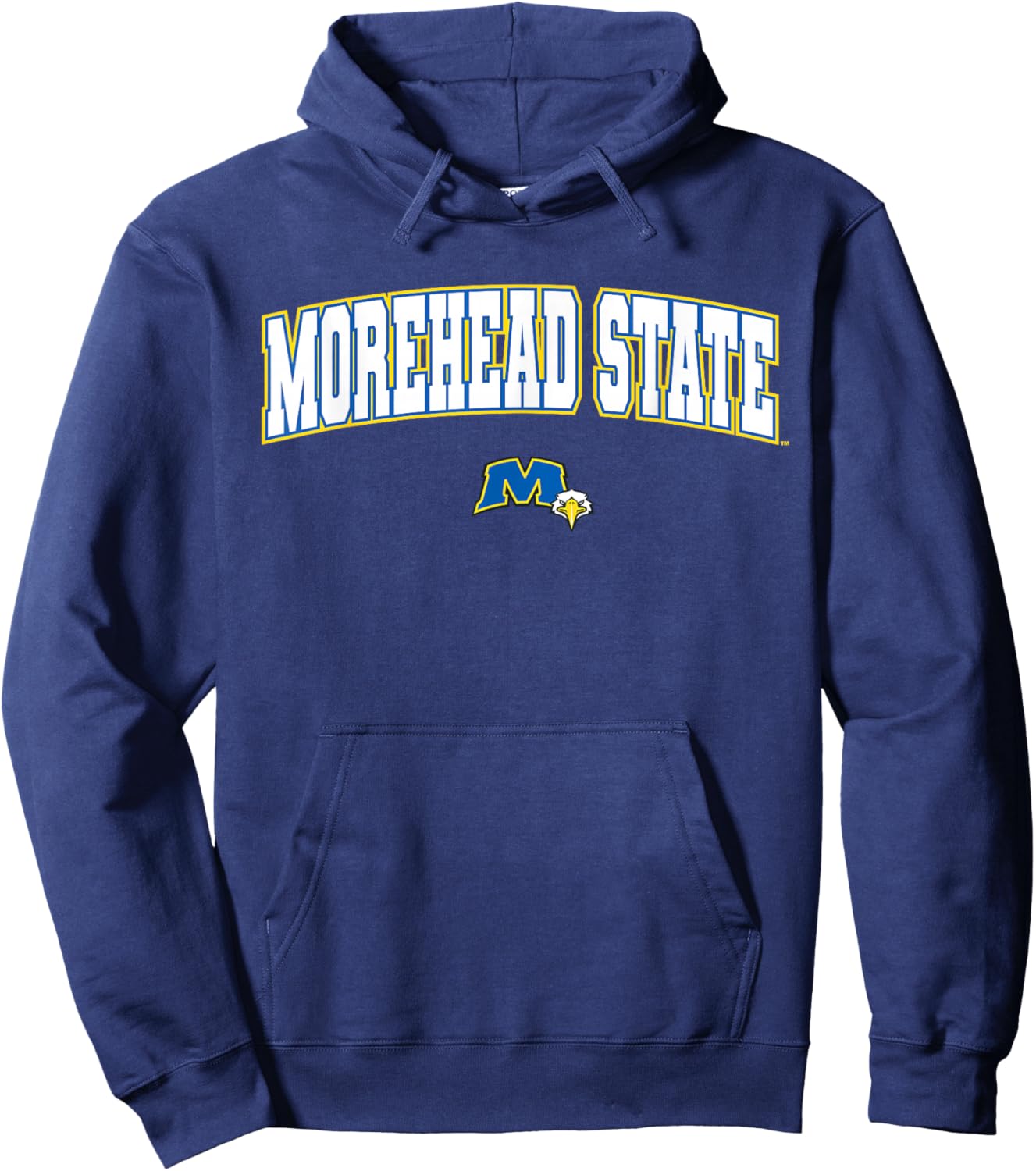 Morehead State University Eagles Arch Logo Hoodie - Hoodie | Navy