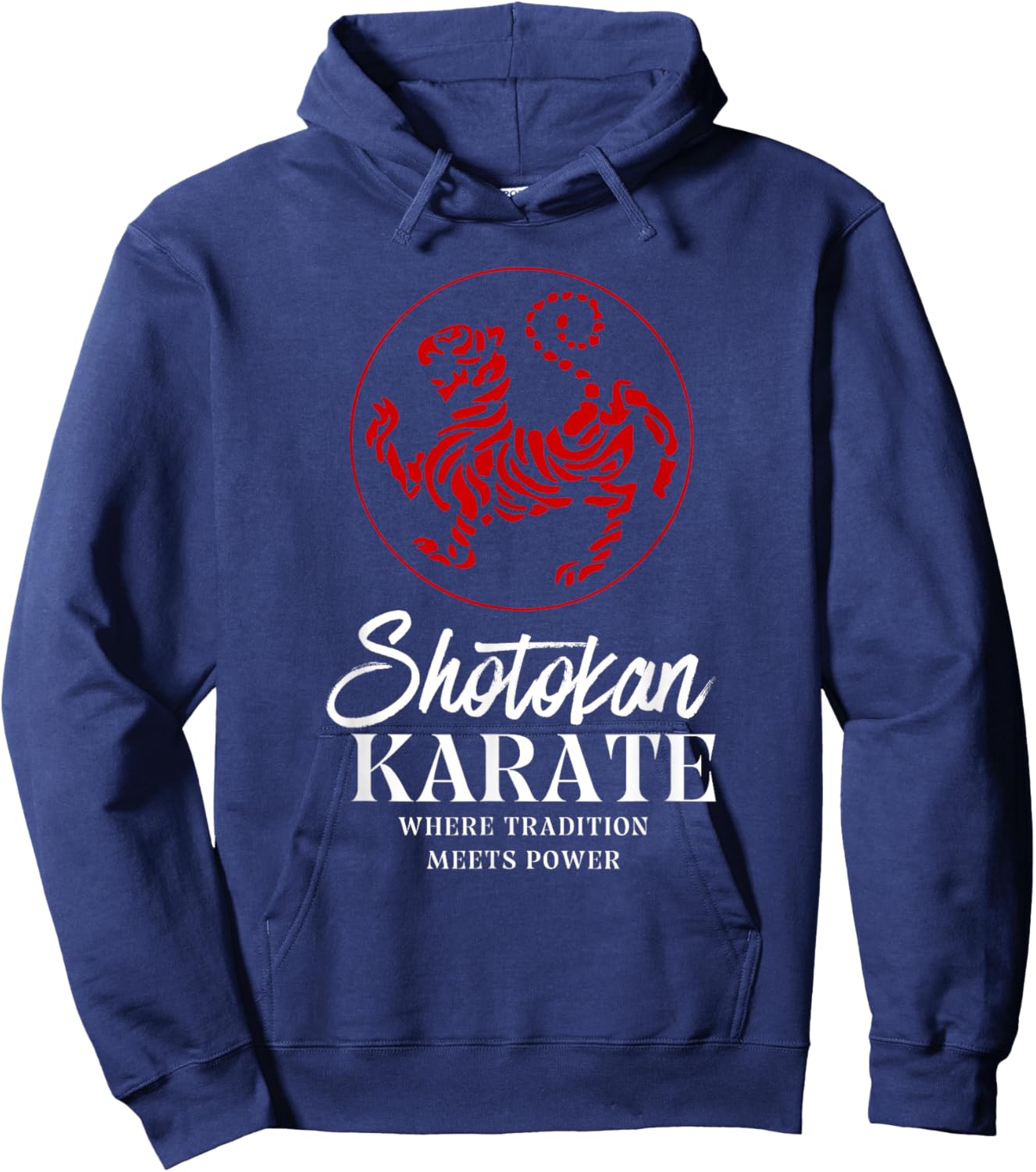 Shotokan Karate Where Tradition Meets Power Hoodie - Hoodie | Navy