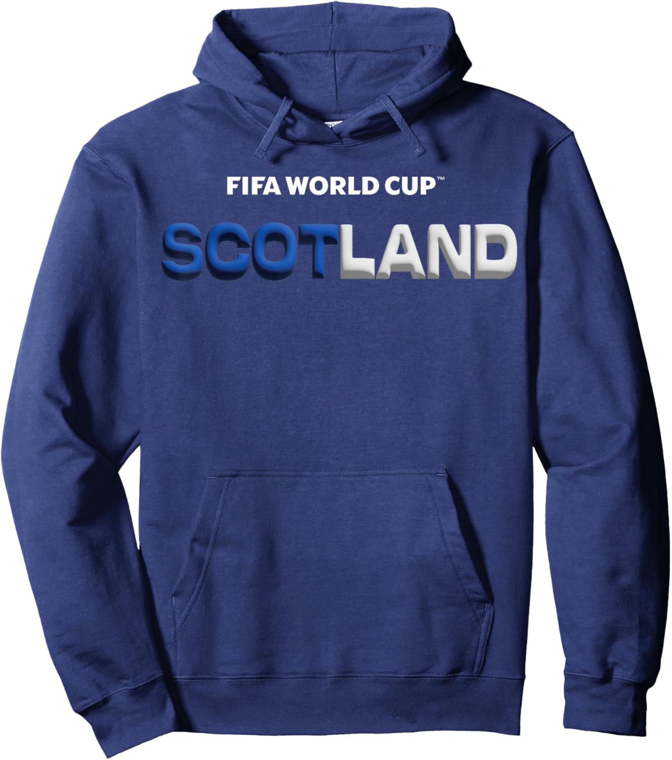 FIFA World CUP26 Scotland Bubble Color Hoodie - Hoodie | Navy