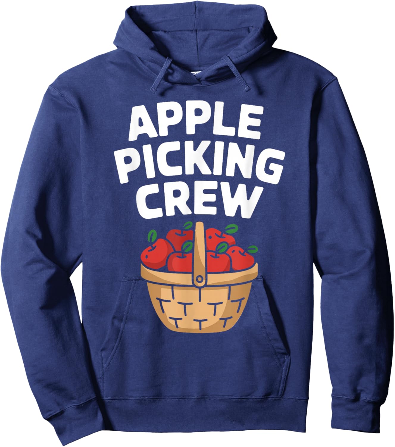 Apple Picking Fall Adventure Autumn Celebration Hoodie - Hoodie | Navy
