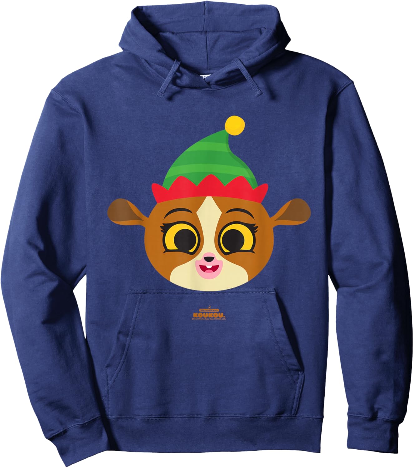 Mort Elf Holiday Hoodie - Hoodie | Navy