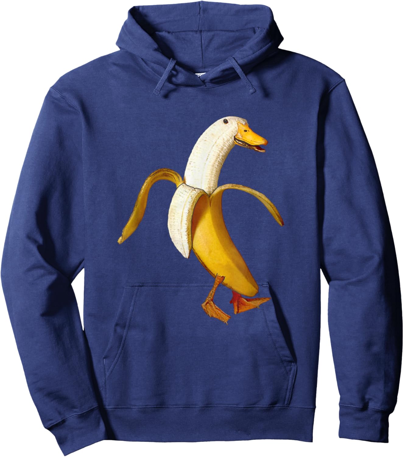 Banana Goose Duck: A Funny Animal Hoodie - Hoodie | Navy