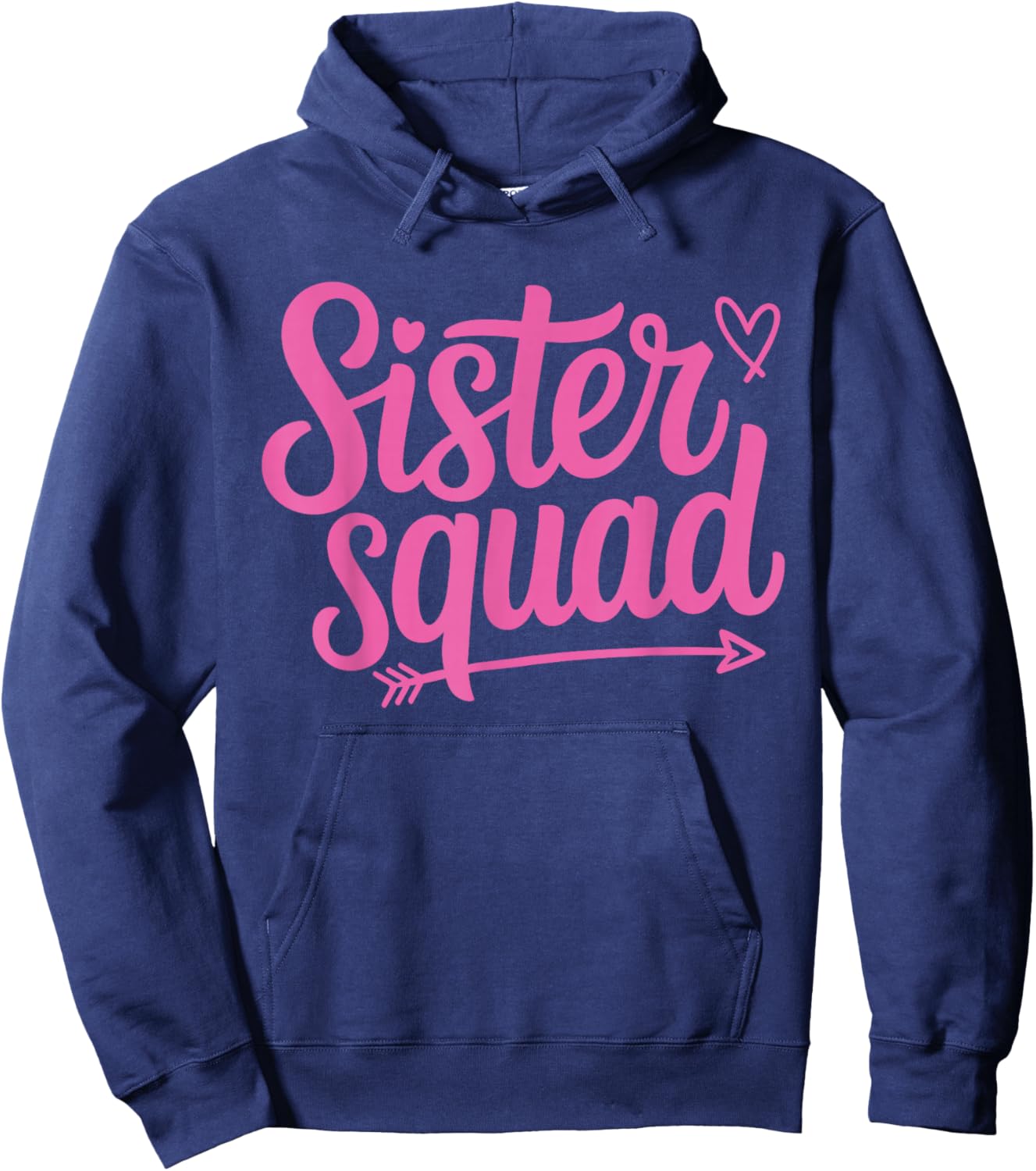 Sister Squad Matching Sisters Vacation Party Hoodie - Hoodie | Navy