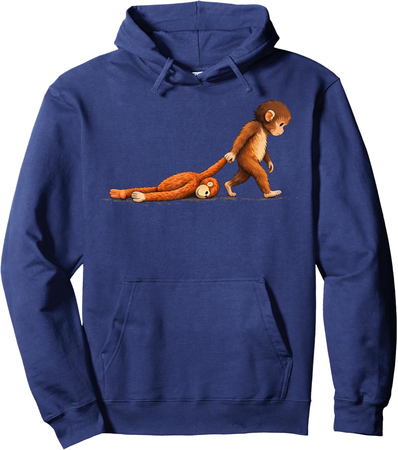 Baby Monkey Punch Hoodie - Hoodie | Navy