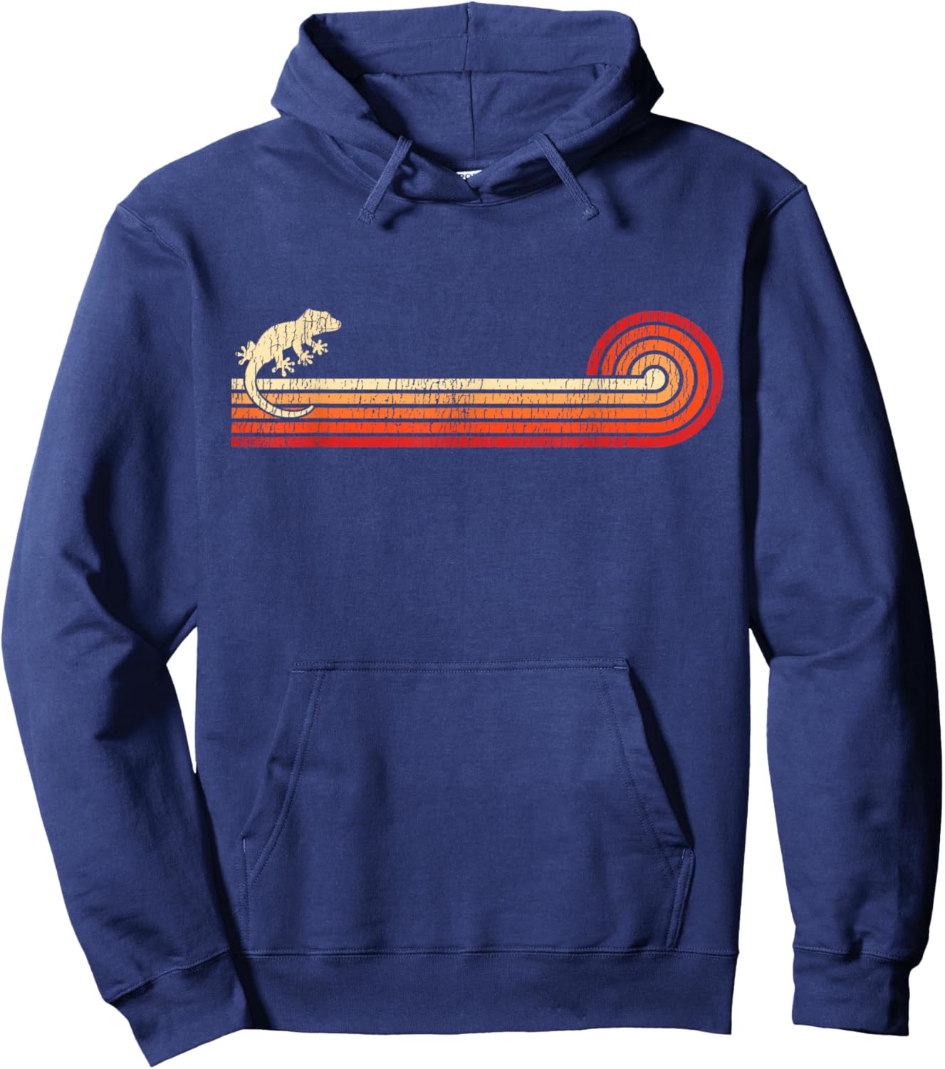 Crested Gecko Hoodie - Hoodie | Navy