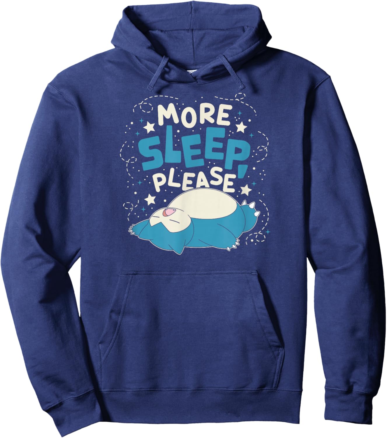 Pokémon - Snorlax More Sleep Please Hoodie - Hoodie | Navy
