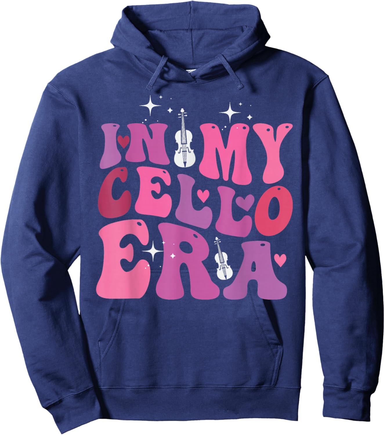 In My Cello Era for Mama Hoodie - Hoodie | Navy