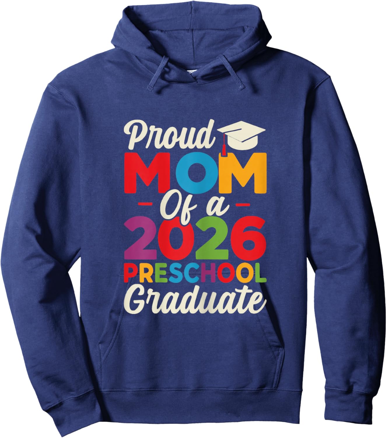 T-Shirt Hoodie - Hoodie | Navy