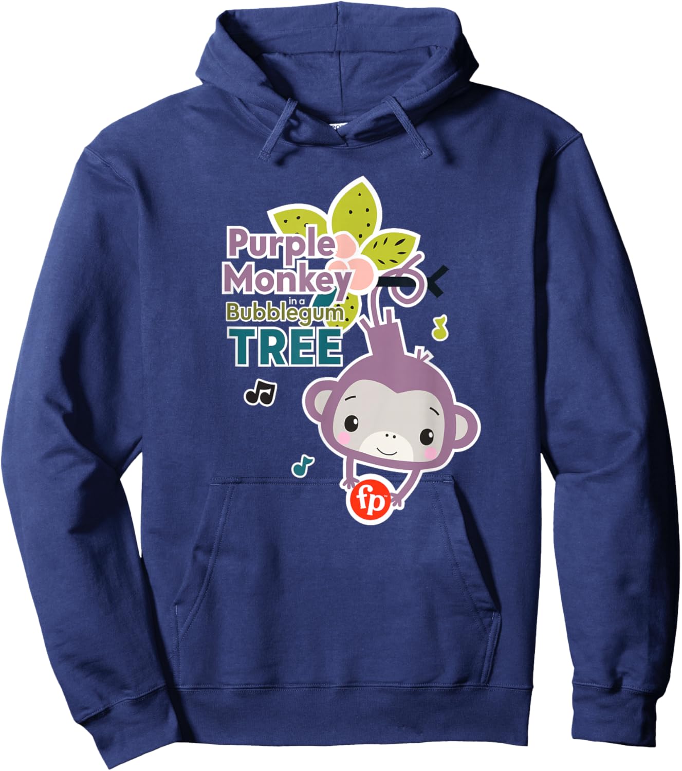 Fisher-Price Purple Monkey Bubblegum Tree Hoodie - Hoodie | Navy