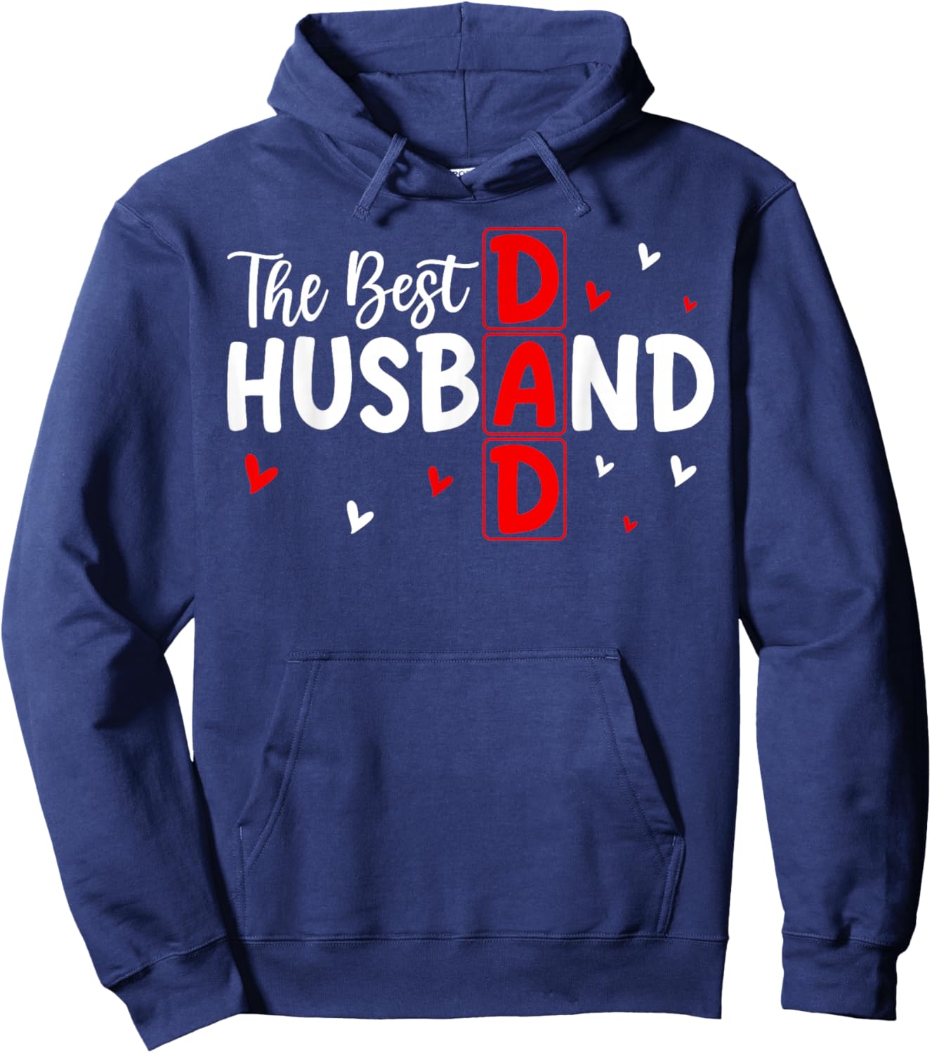 The Best Dad Husband Ever Legend Status Hoodie - Hoodie | Navy