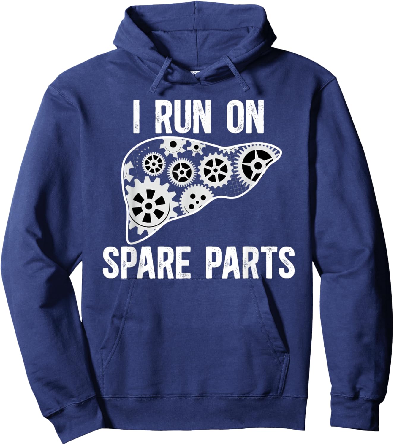 Liver Recipient Funny Liver Transplant Survivor Hoodie - Hoodie | Navy