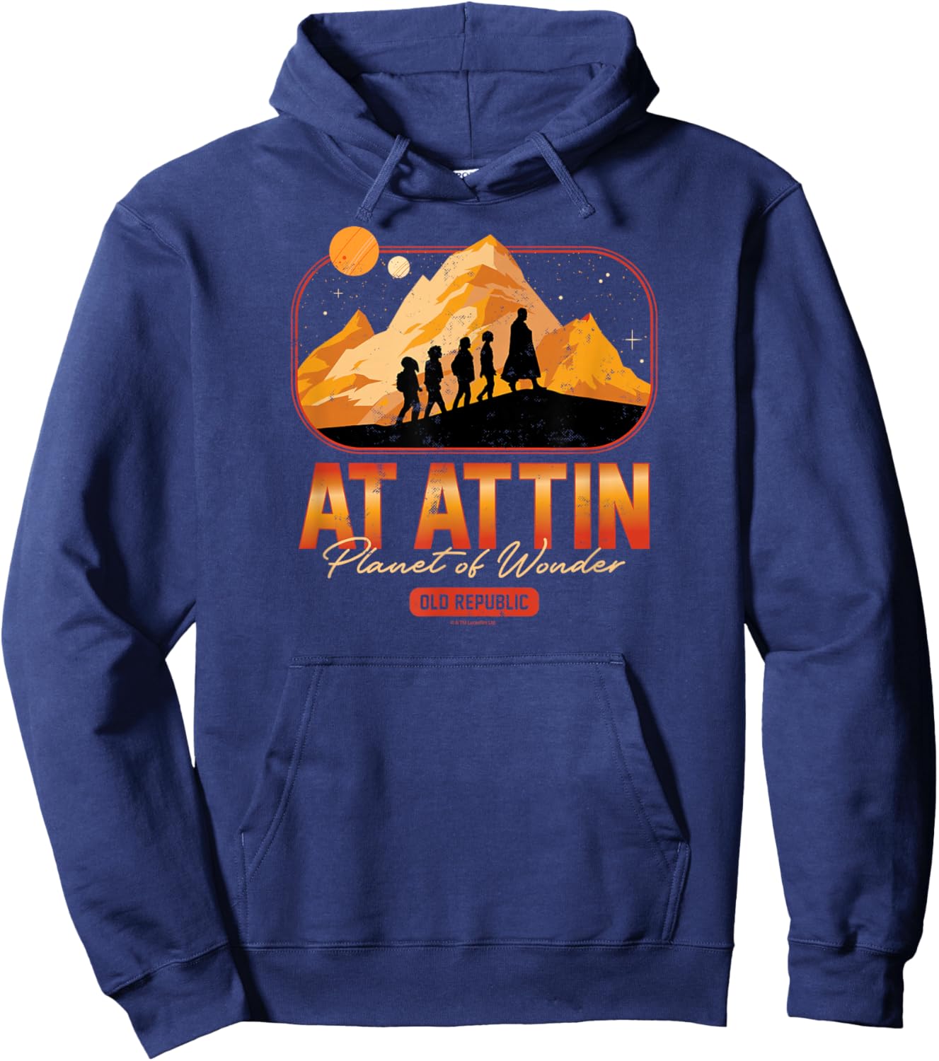 Star Wars - Skeleton Crew At Attin Destination Hoodie - Hoodie | Navy