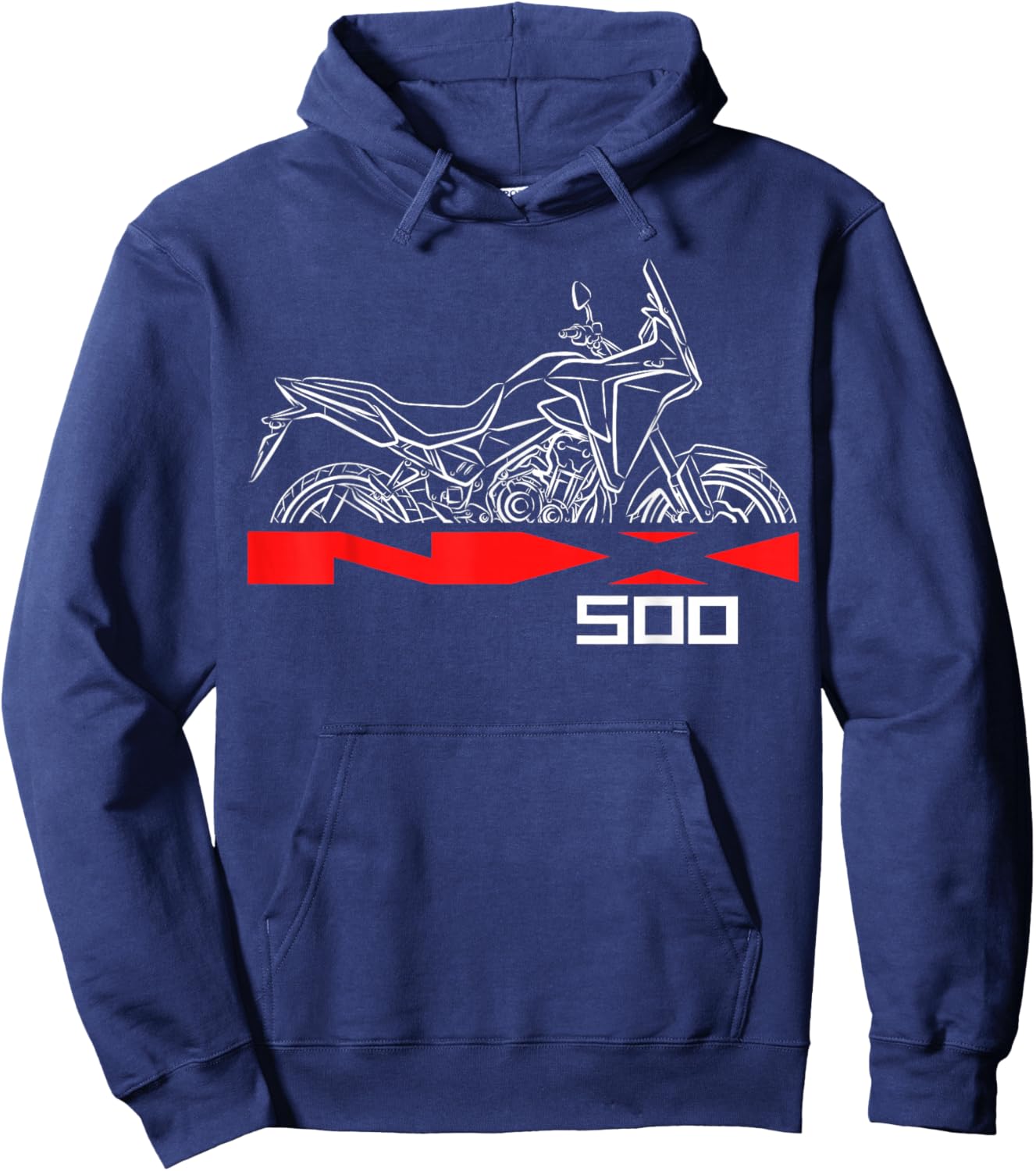 NX500 for ADV Riders, Motorcycle Hoodie - Hoodie | Navy