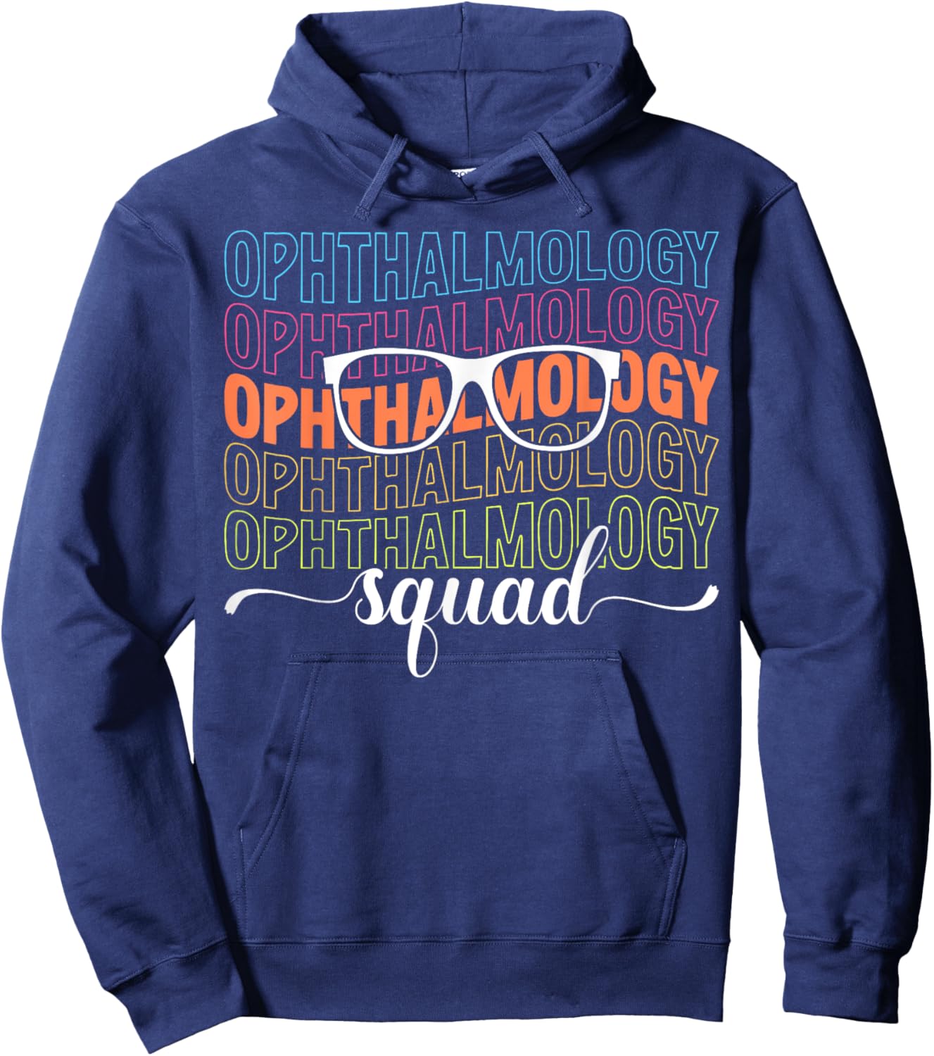 Ophthalmology Squad Ophthalmic Technician Hoodie - Hoodie | Navy