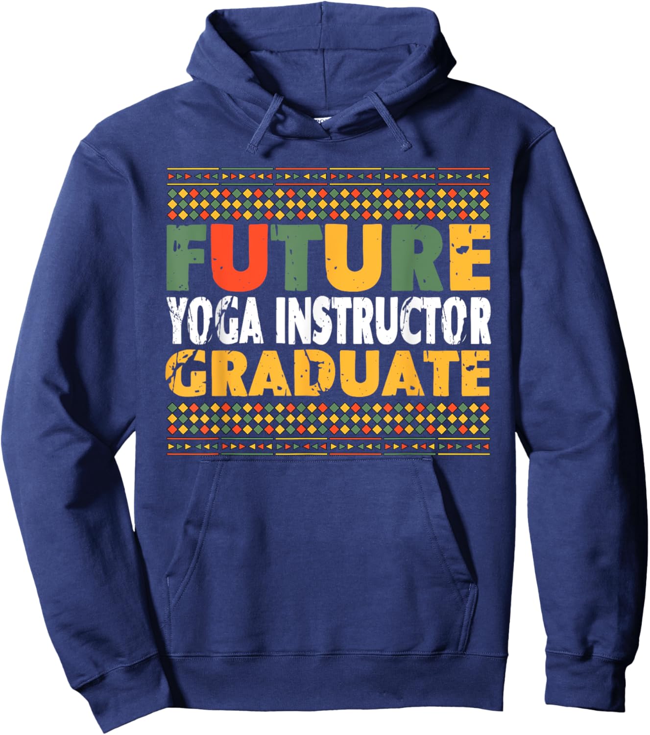 Student Future Yoga Instructor Graduate Hoodie - Hoodie | Navy