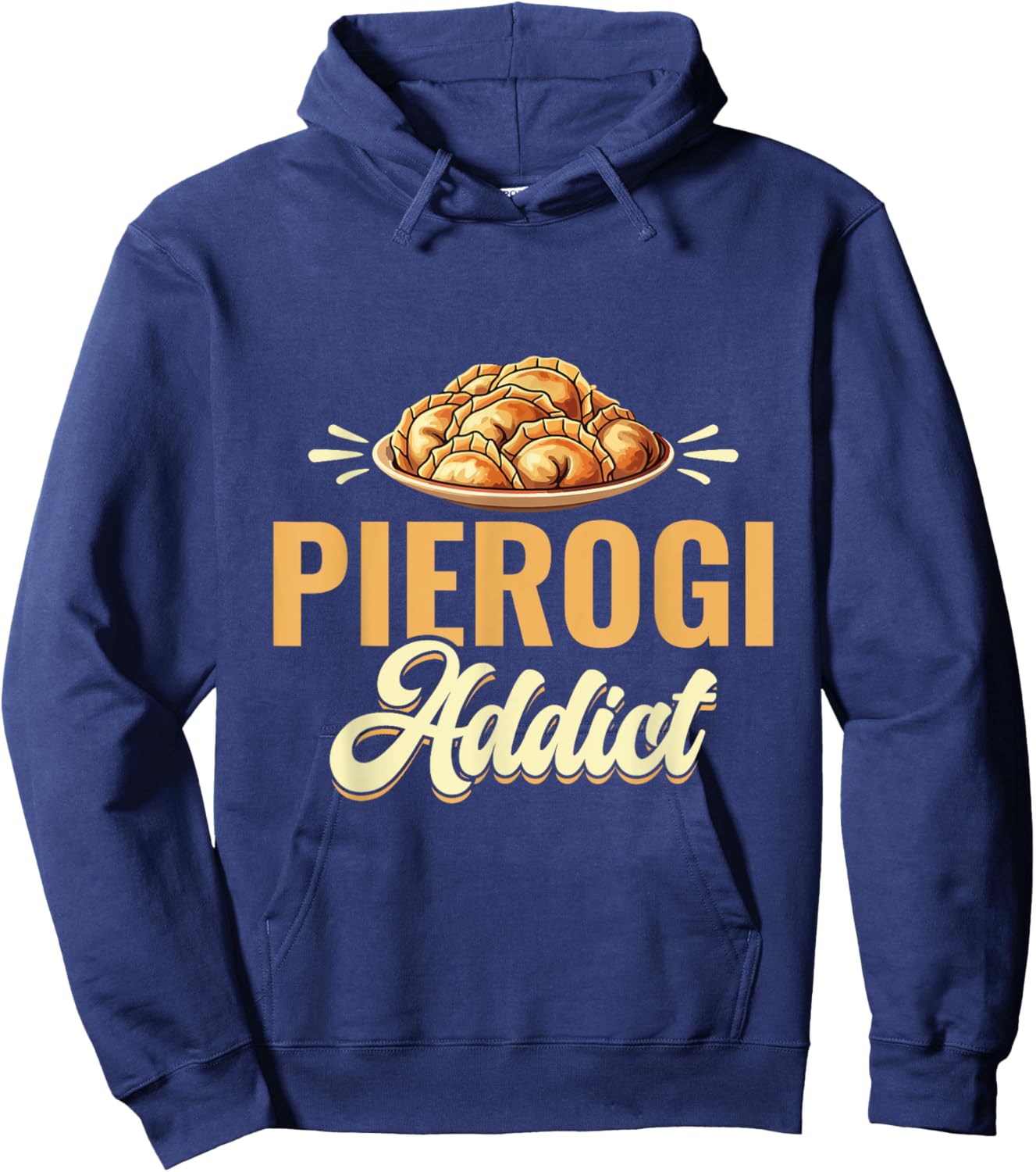 Pierogi Addict - Roots Polish Poland Hoodie - Hoodie | Navy