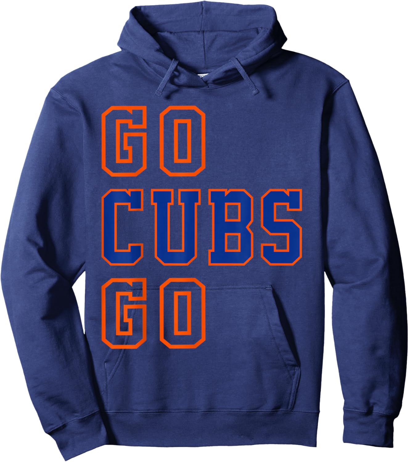 Men Women Kids Go Cubs Hoodie - Hoodie | Navy