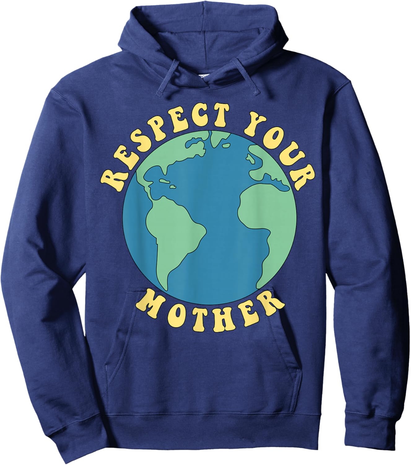Respect Your Mother Hoodie - Hoodie | Navy