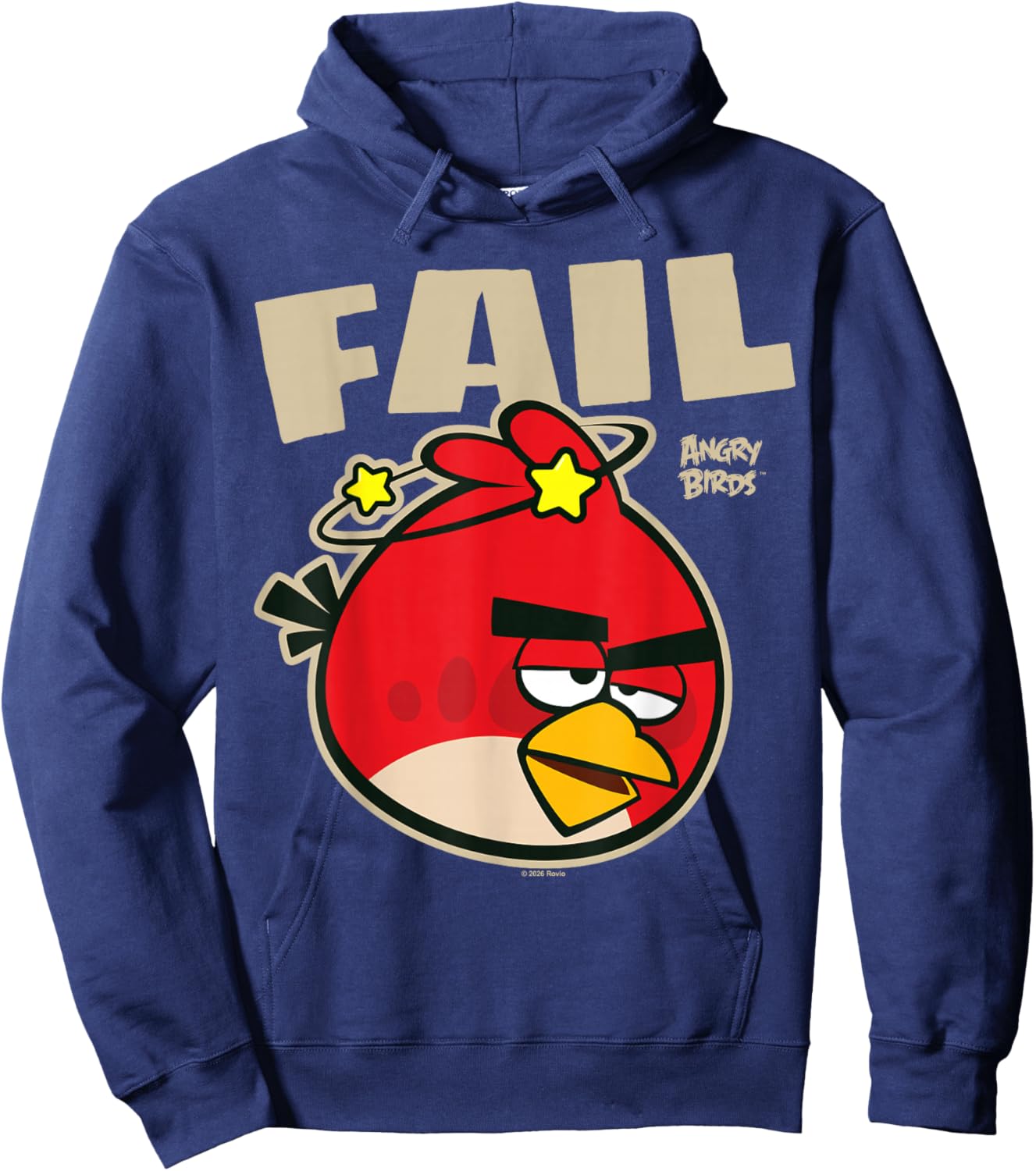 Angry Birds Red Fail Hoodie - Hoodie | Navy