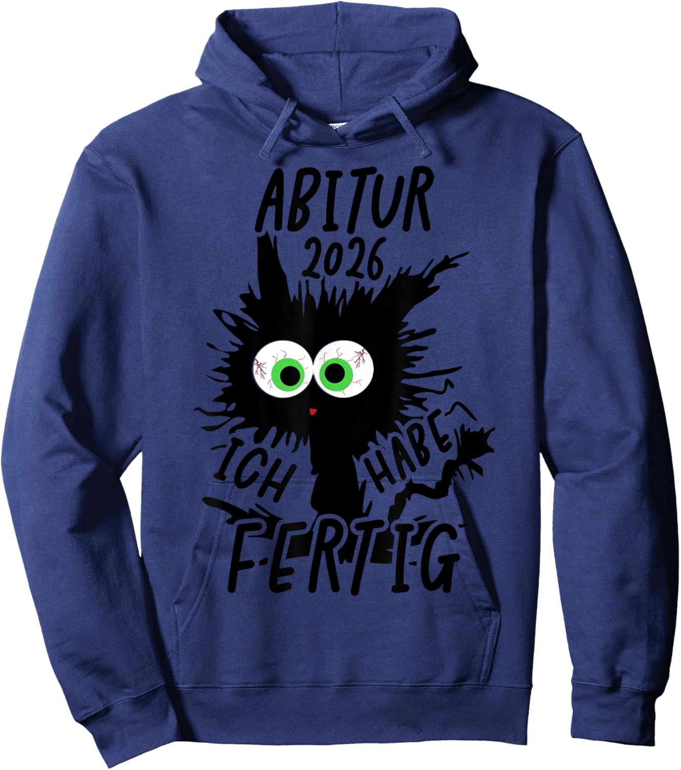 Abitur 2026 Ich Habe Fertig Abi 26 Geschafft Hoodie - Hoodie | Navy