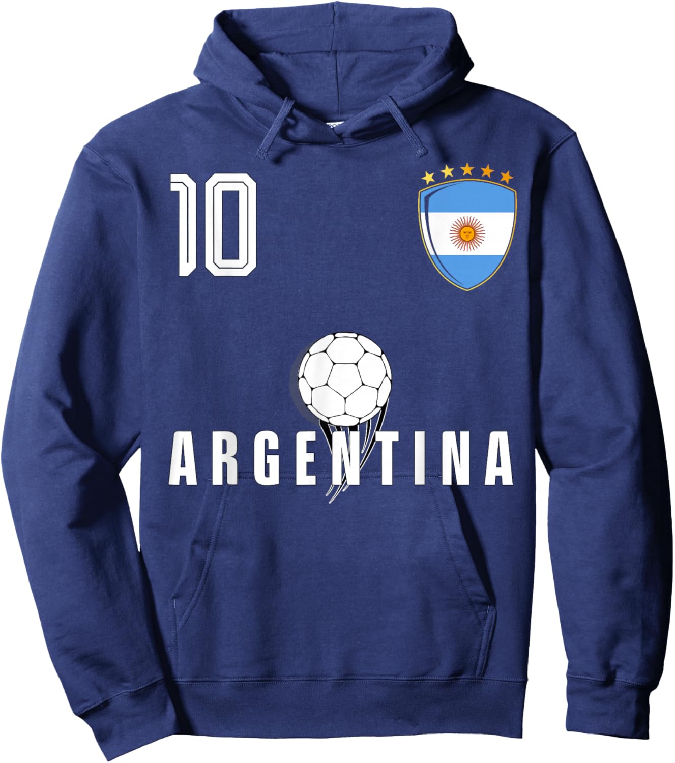 Argentina Flag Argentinian Pride Lovers Hoodie - Hoodie | Navy