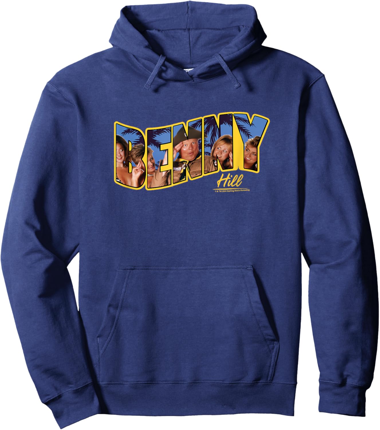 Hill's Angels Tropical Beach Text Women Hoodie - Hoodie | Navy