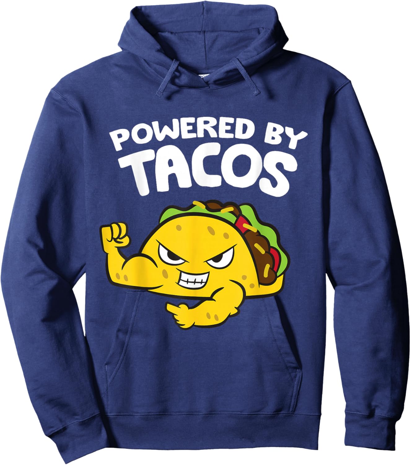 Powered By Tacos Hoodie - Hoodie | Navy