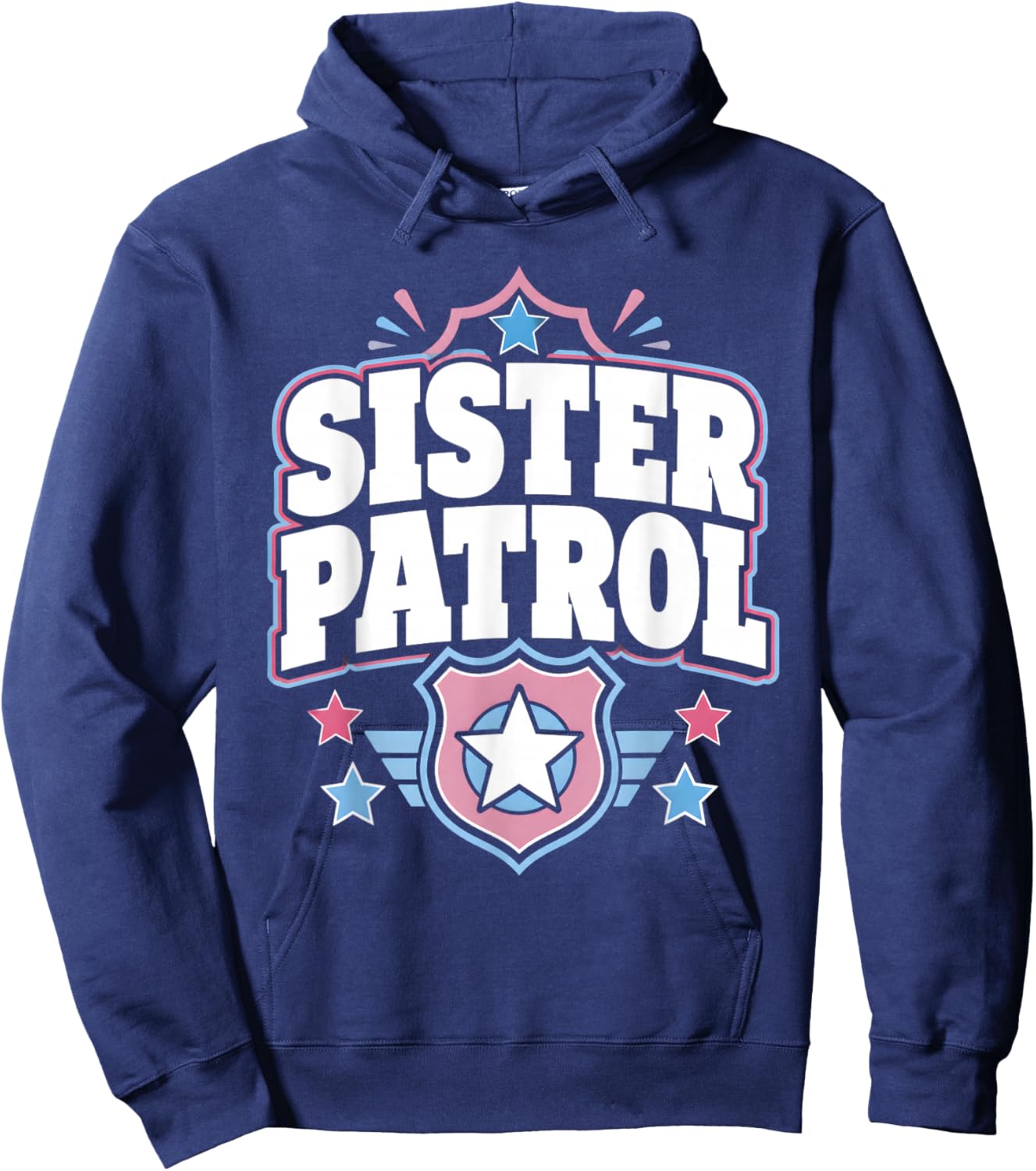 T-Shirt Hoodie - Hoodie | Navy