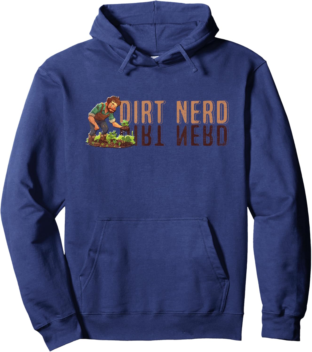 Dirt Nerd Shirt - Dirt Nerd Hoodie - Hoodie | Navy