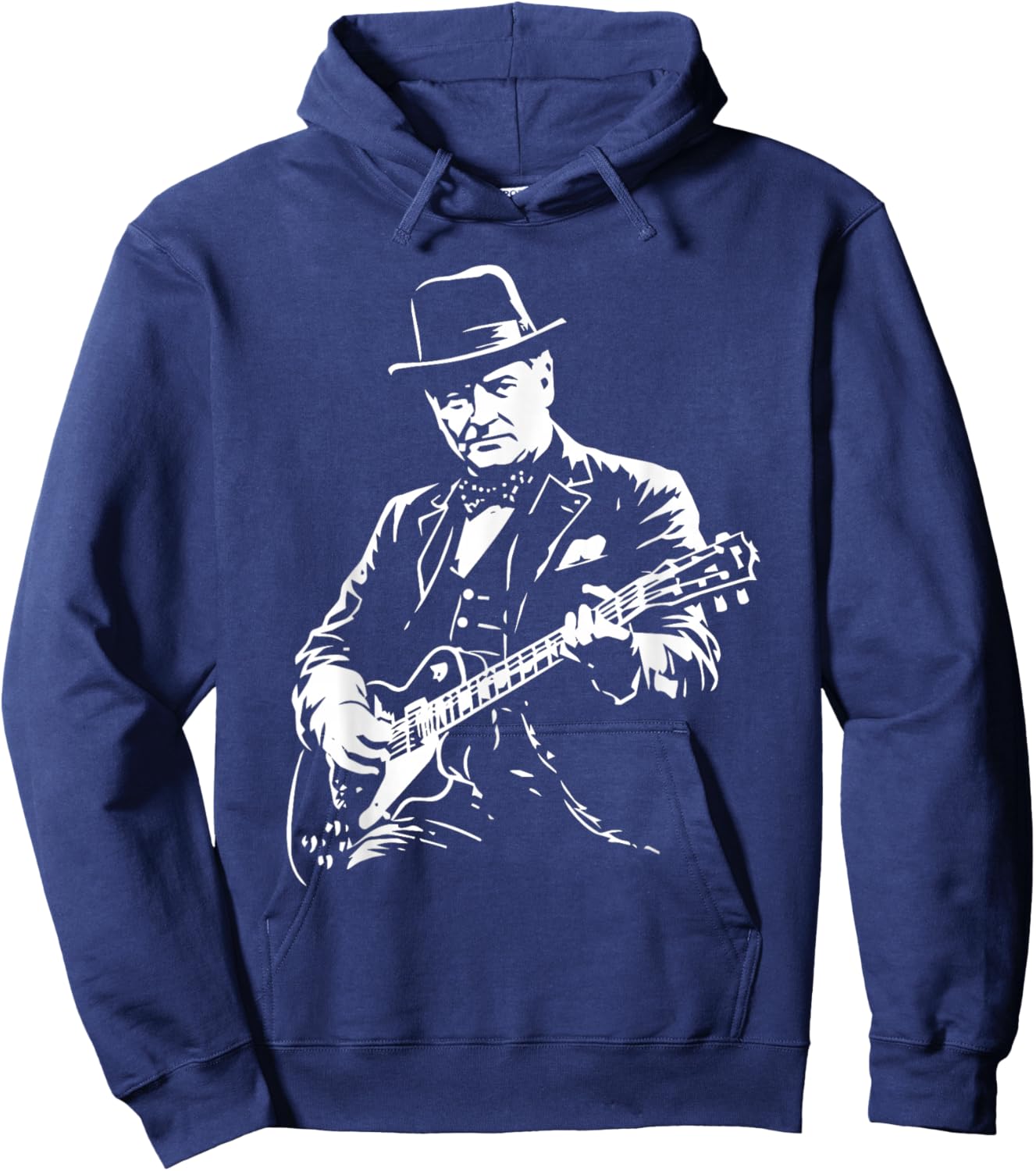 Winston Churchill Guitare Hoodie - Hoodie | Navy